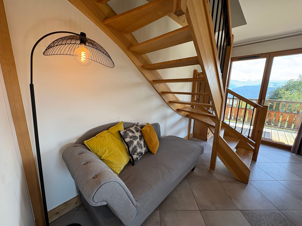 T4 Les Saisies : appartement neuf, garage et vue montagne - Photo 7