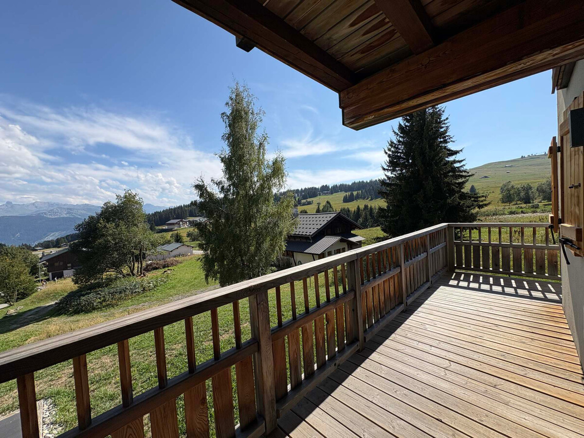 T4 Les Saisies : appartement neuf, garage et vue montagne - Photo 12
