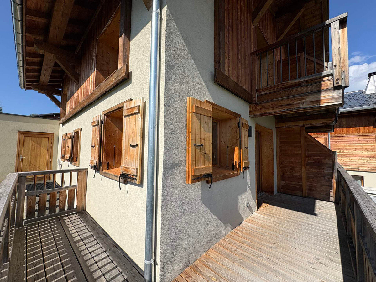 T4 Les Saisies : appartement neuf, garage et vue montagne - Photo 16