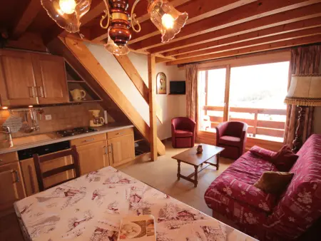 Location appartement à Les Saisies, Appartement cosy aux Saisies, 8 pers, 2 SDB