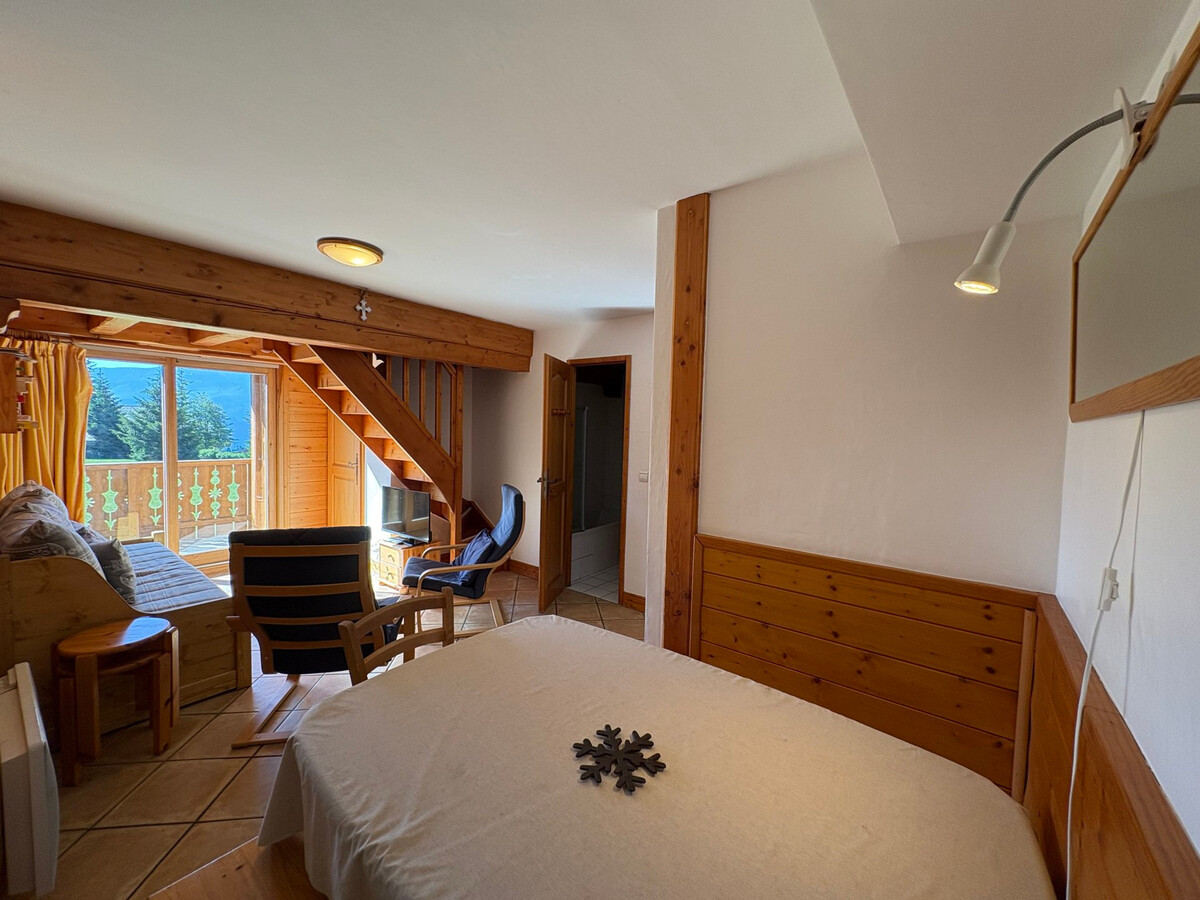 Appart 3 pièces mezzanine 8 pers aux Saisies, vue Beaufortain - Photo 9