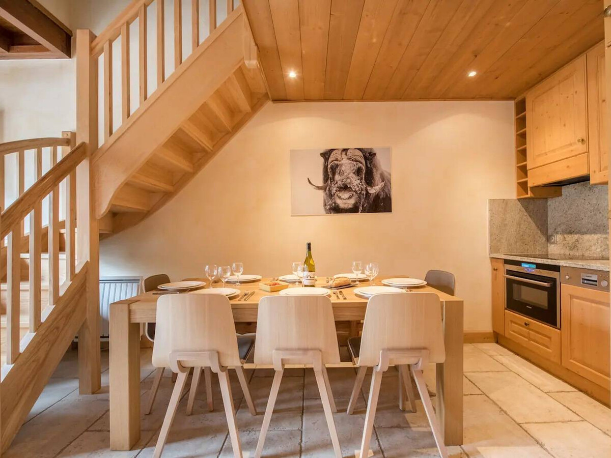 Duplex 75m² Val Thorens, 8 pers., vue montagne et casier à ski - Photo 3