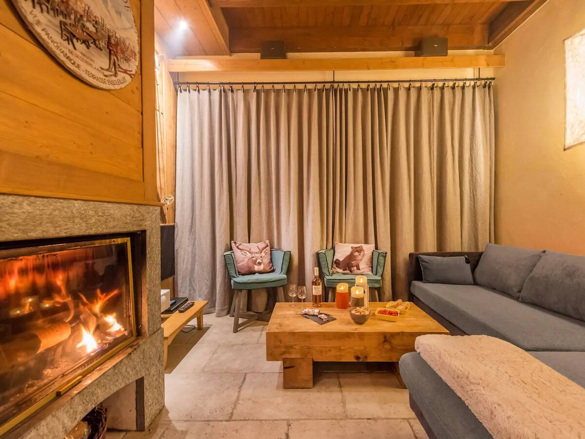 Duplex 75m² Val Thorens, 8 pers., vue montagne et casier à ski - Photo 4