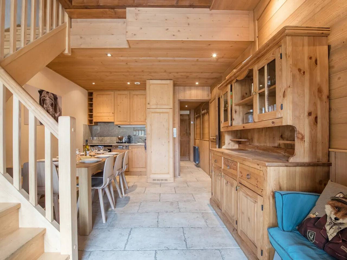 Duplex 75m² Val Thorens, 8 pers., vue montagne et casier à ski - Photo 7
