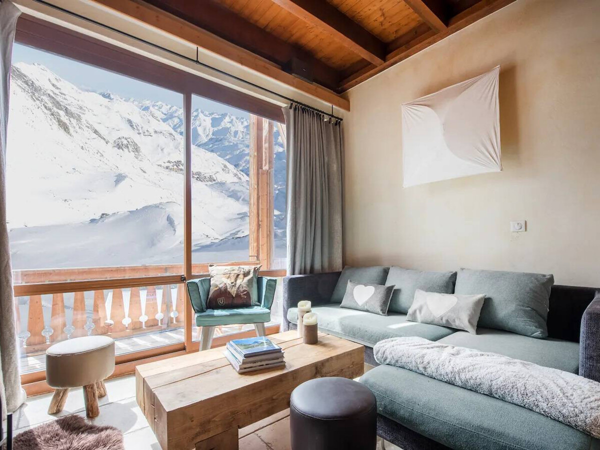 Duplex 75m² Val Thorens, 8 pers., vue montagne et casier à ski - Photo 8