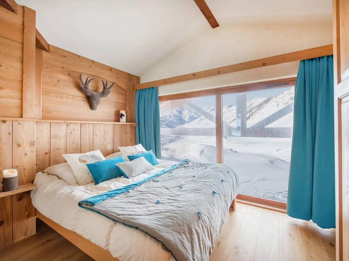 Duplex 75m² Val Thorens, 8 pers., vue montagne et casier à ski - Photo 12
