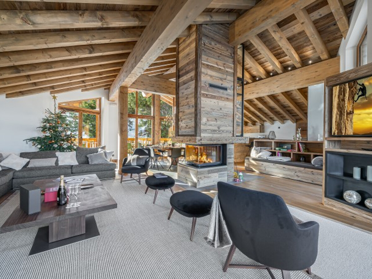Chalet 14 pers, SPA piscine sauna, Courchevel 1550 - Photo 1