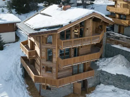 Chalet d'exception 10 pers, SPA, piscine, WiFi, Courchevel 1550 - Photo 16