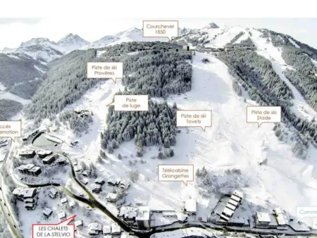 Chalet d'exception 10 pers, SPA, piscine, WiFi, Courchevel 1550 - Photo 18
