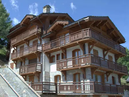 Duplex charmant avec cheminée et wifi à Courchevel : photo 7