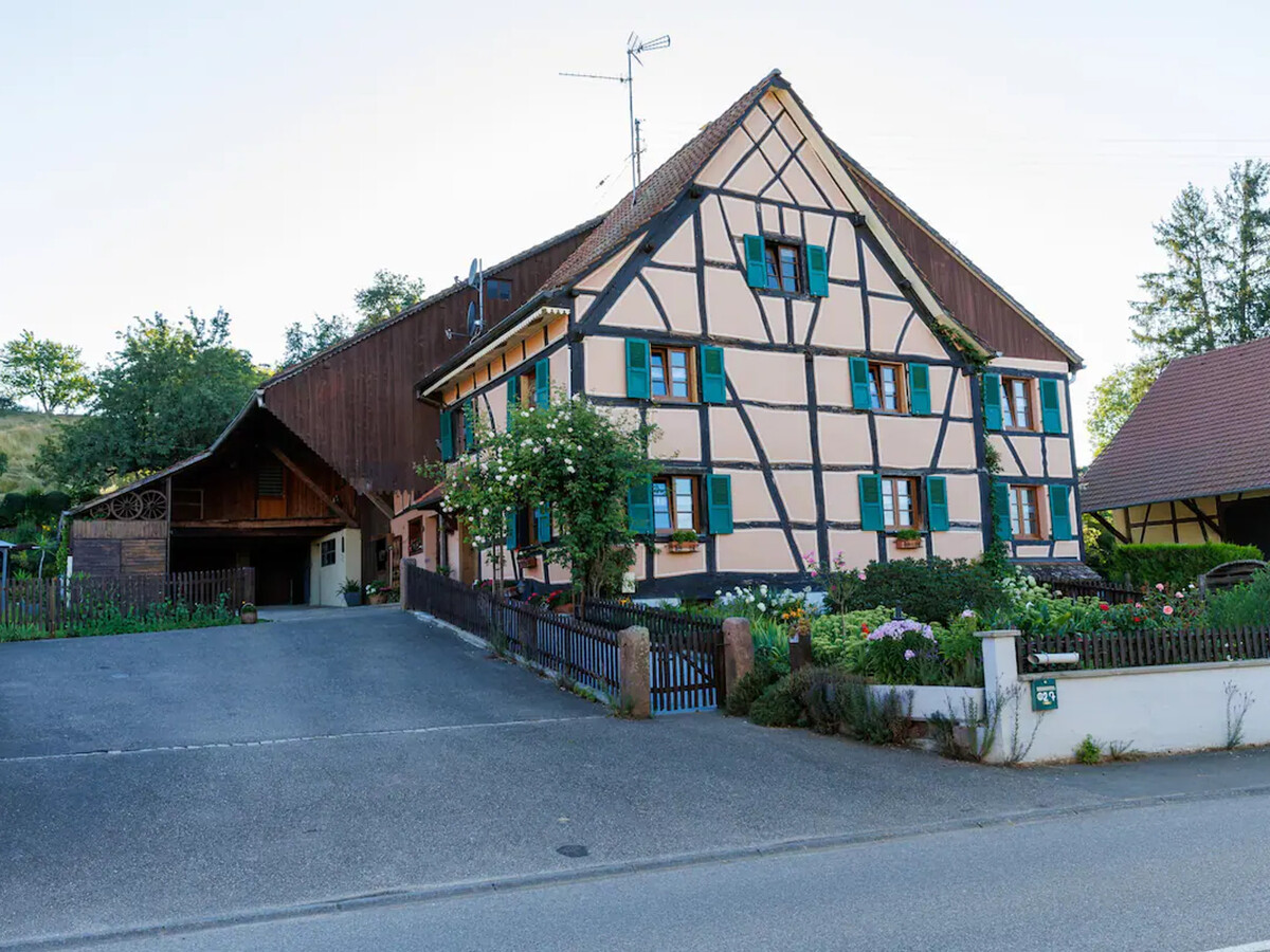 Gîte alsacien XVIIe siècle rénové, 5 pers., jardin fleuri - Photo 1