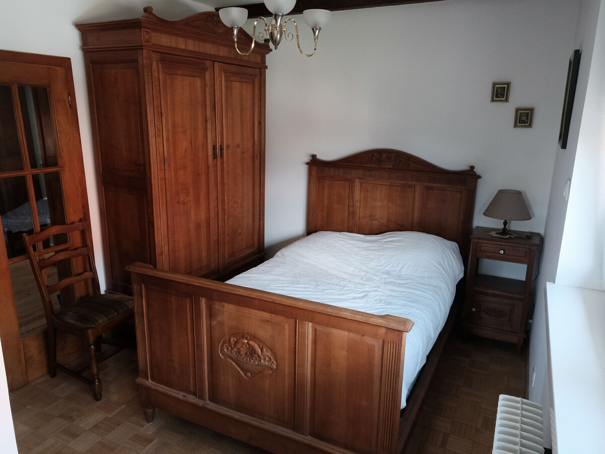 Gîte alsacien XVIIe siècle rénové, 5 pers., jardin fleuri - Photo 12