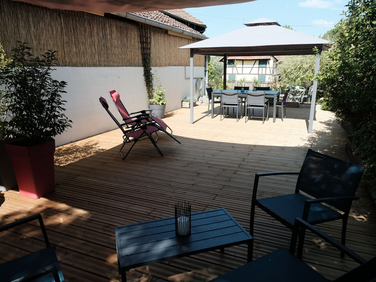 Gîte alsacien XVIIe siècle rénové, 5 pers., jardin fleuri - Photo 25