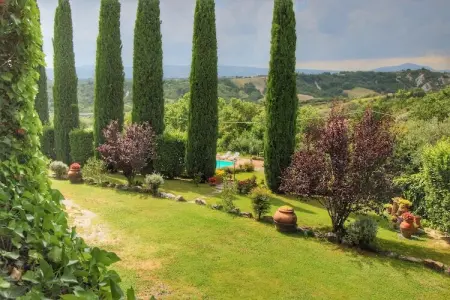 Villa La Palazzeta, Villa spéciale avec piscine privée, belle vue, près du borgo Ficulle - Photo 8