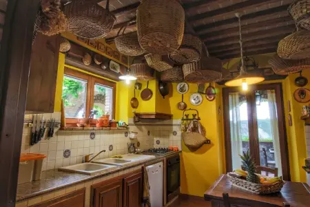 Villa La Palazzeta, Villa spéciale avec piscine privée, belle vue, près du borgo Ficulle - Photo 14