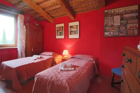 Villa La Palazzeta, Villa spéciale avec piscine privée, belle vue, près du borgo Ficulle - Photo 19