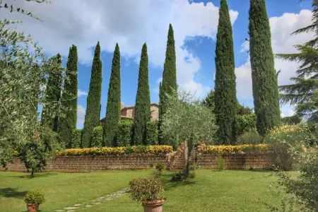 Villa La Palazzeta, Villa spéciale avec piscine privée, belle vue, près du borgo Ficulle - Photo 23