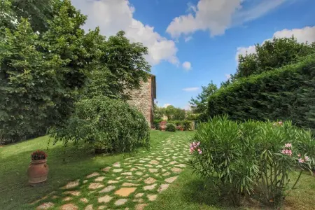 Villa La Palazzeta, Villa spéciale avec piscine privée, belle vue, près du borgo Ficulle - Photo 24