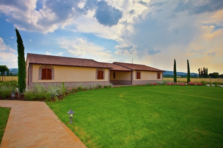 Villa Spello, 1 km Cannara Assisi, piscine et jardin - Photo 22