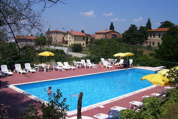 Maison Olivo : 2 chambres avec piscine à Paciano - Photo 7