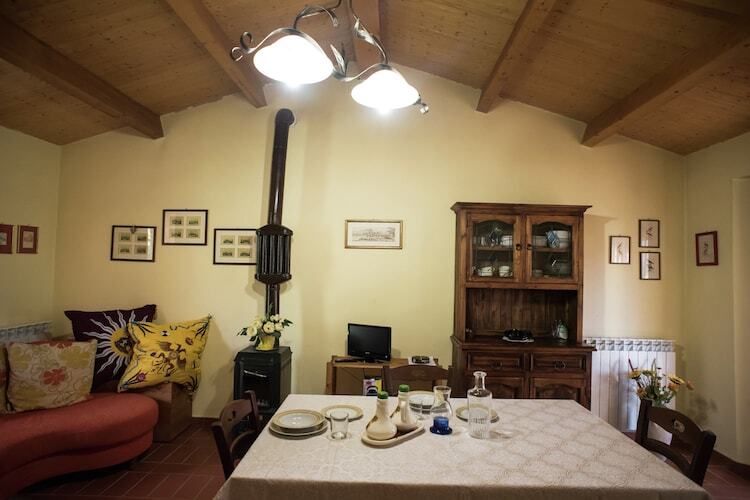 Maison Olivia à Paciano, piscine et lac Trasimène - Photo 12