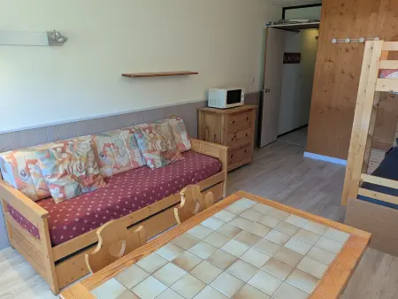 Studio 26m² vue pistes - Plagne Aime 2000 : photo 2