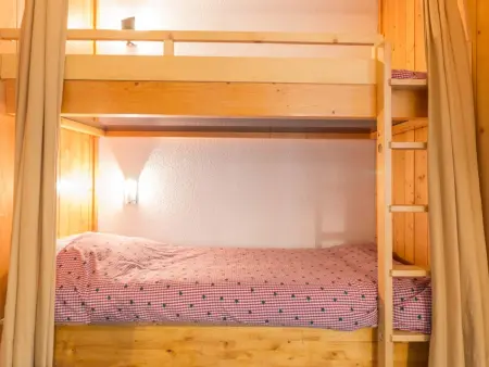 Appartement cabine à Les Arcs 1800, balcon et pistes à 100 m : photo 2