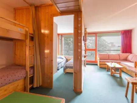 Appartement cabine à Les Arcs 1800, balcon et pistes à 100 m : photo 7