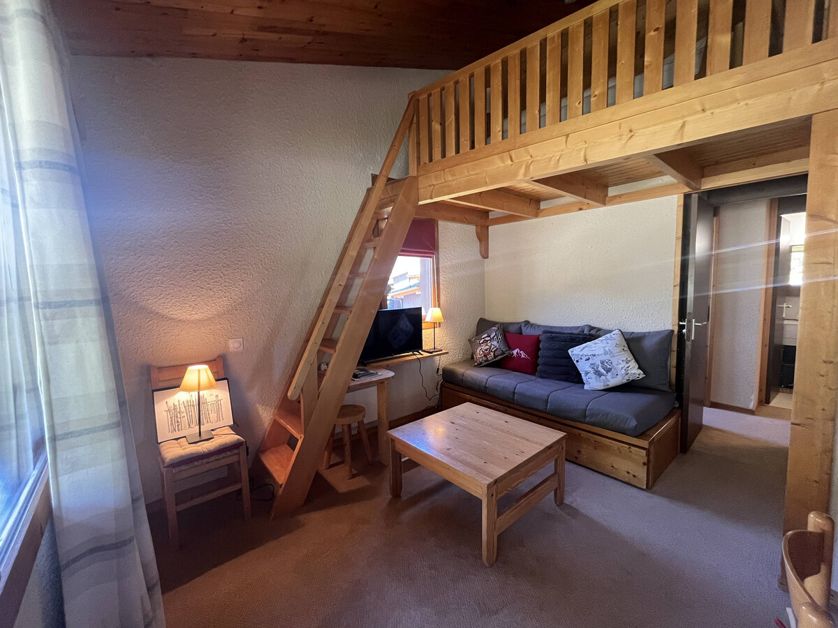 Apt 5 pers. Méribel, balcon, mezzanine, aux pieds des pistes - Photo 1