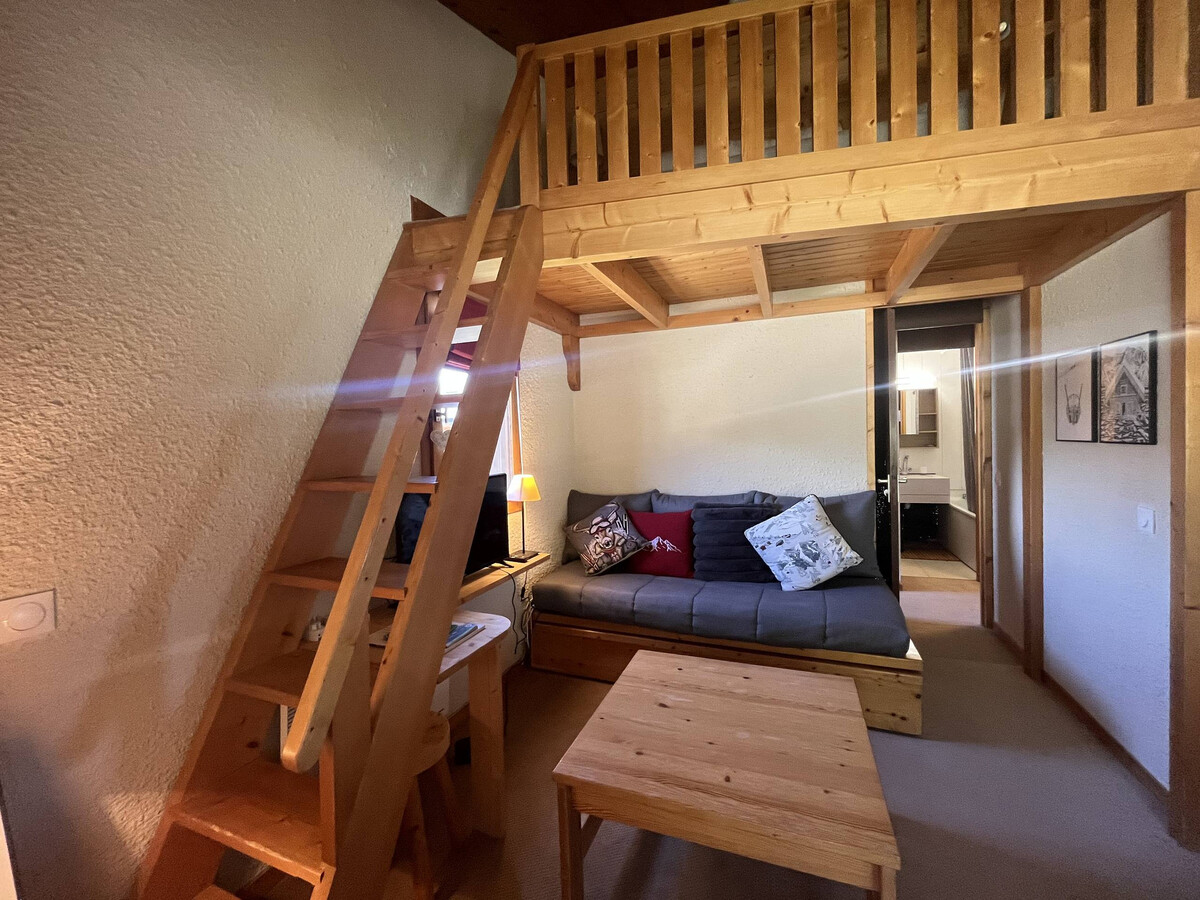 Apt 5 pers. Méribel, balcon, mezzanine, aux pieds des pistes - Photo 2