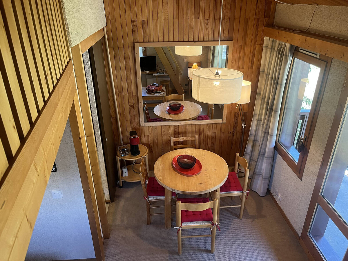 Apt 5 pers. Méribel, balcon, mezzanine, aux pieds des pistes - Photo 4