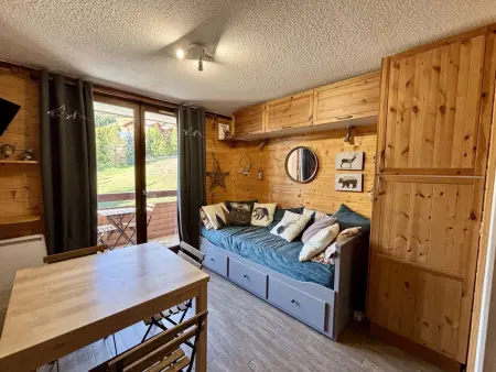 Location appartement à Huez, Enchanteur 2 pièces pour 4 pers. avec balcon, Alpe dHuez - proche pistes et centre