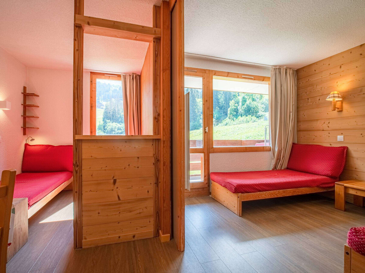 Studio 27m² Valmorel, piste au pied, balcon vue pistes - Photo 1