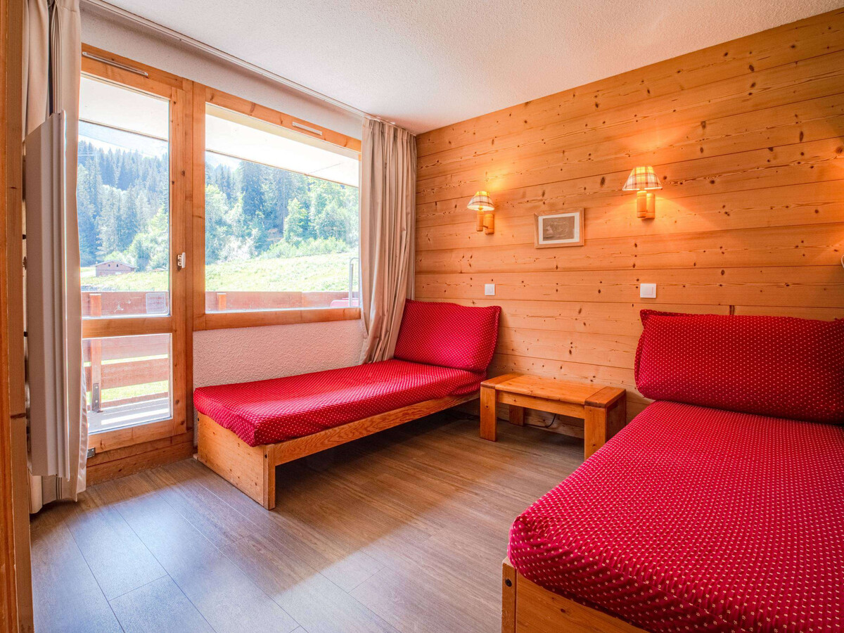 Studio 27m² Valmorel, piste au pied, balcon vue pistes - Photo 2