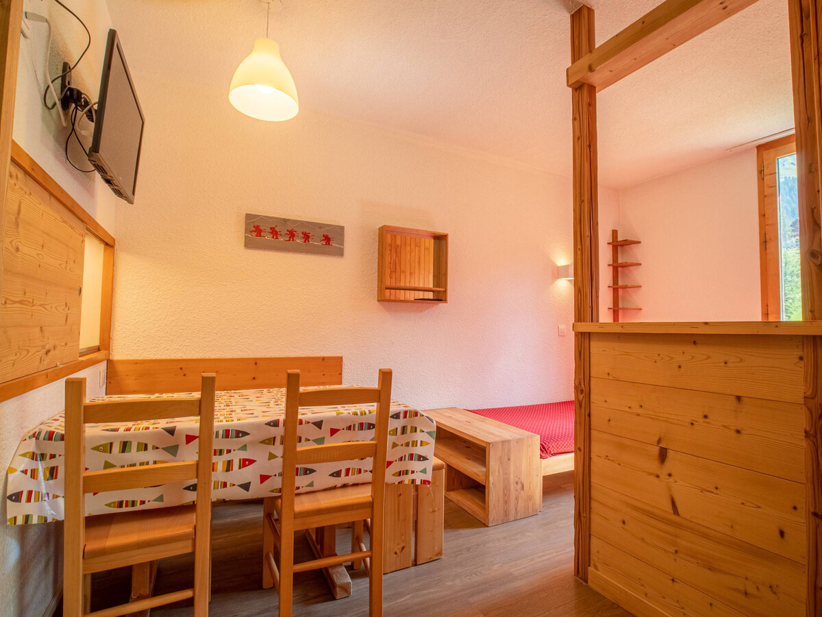 Studio 27m² Valmorel, piste au pied, balcon vue pistes - Photo 3