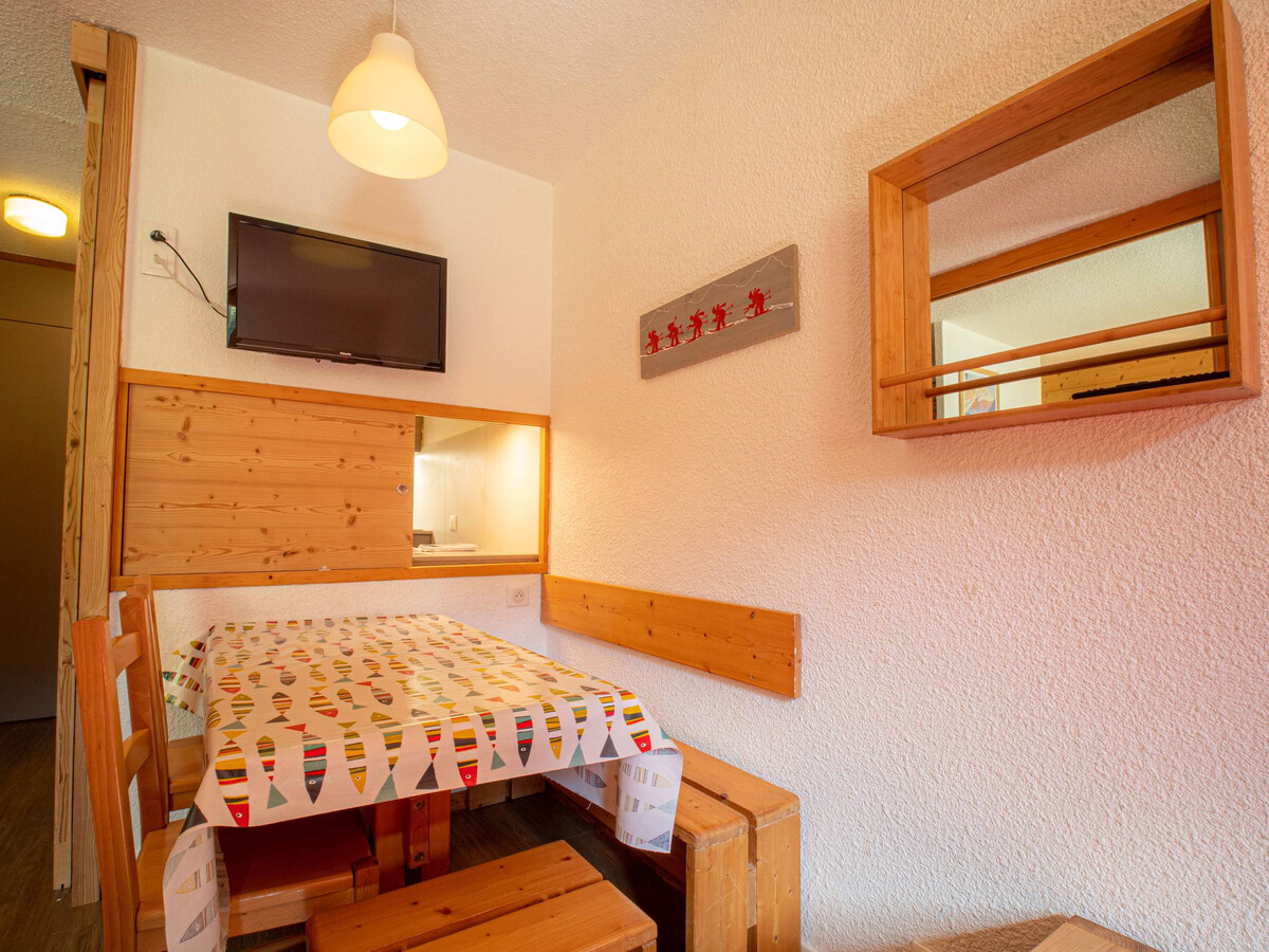 Studio 27m² Valmorel, piste au pied, balcon vue pistes - Photo 6