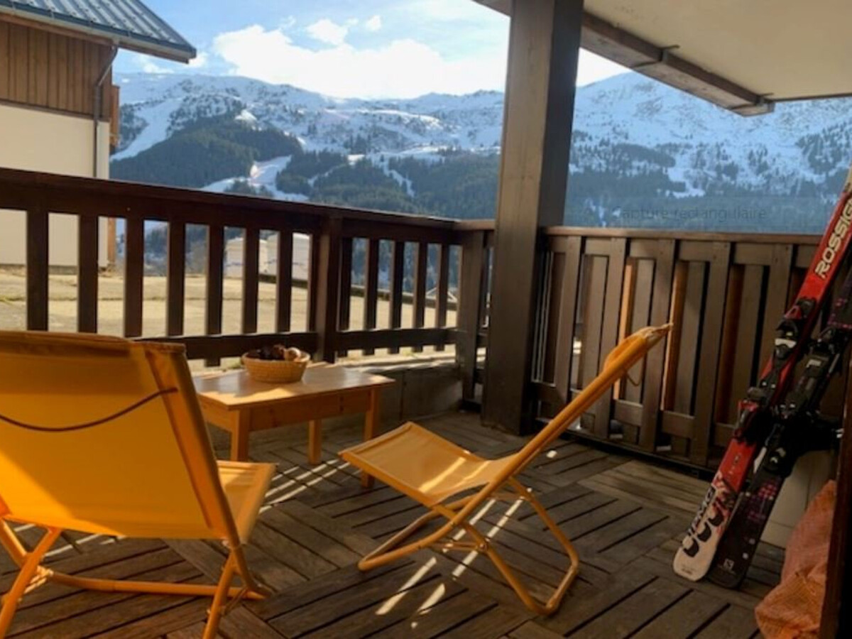 Studio cabine à Méribel, 4 personnes, terrasse sud, parking privé, casier à skis, lave-linge - Photo 16