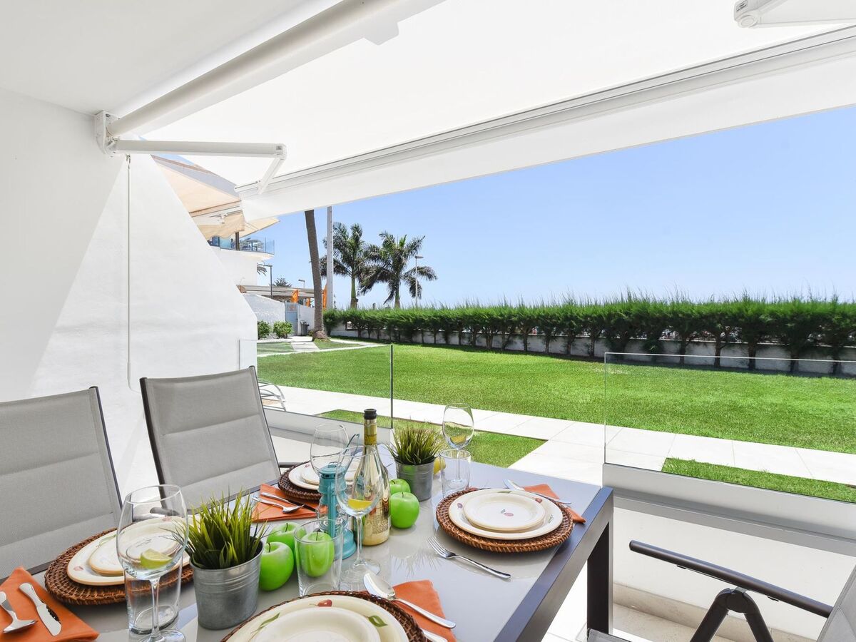 Appartement beachfront San Agustín, 20 m de la plage - Photo 2