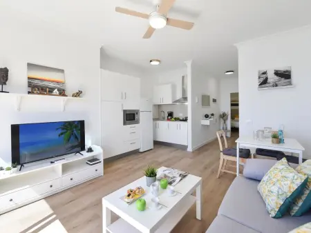 Appartement 40m² vue mer à Mogan, 140m plage - Photo 2