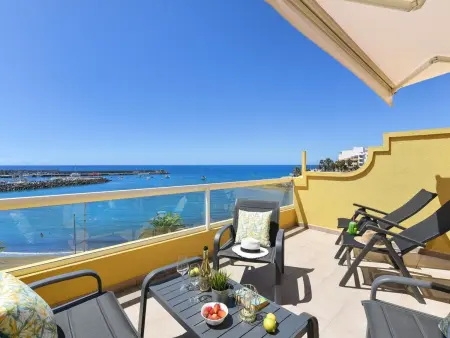 Appartement 40m² vue mer à Mogan, 140m plage - Photo 16