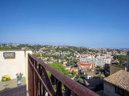 Apt 2 pièces vue mer à Cagnes-sur-Mer, terrasse sud : photo 23