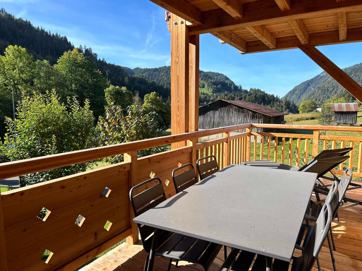 Appartement neuf 6 couchages aux Gets, terrasse sud, garage - Photo 8