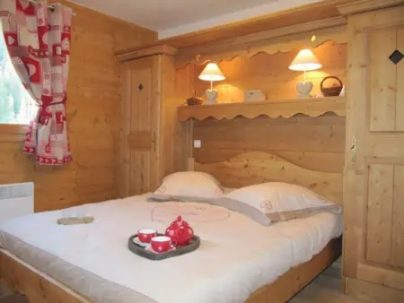Appartement 6 pers, 3 chambres avec piscine chauffée à Crest-Voland : photo 5