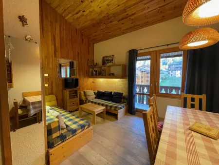 Location appartement à Valmorel, Confortable appartement 3 pièces, accès direct pistes, Valmorel