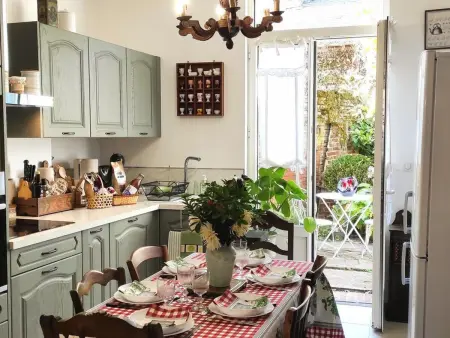 Le Paradis bleu – Gîte 6 pers. avec jardin paysagé : photo 12