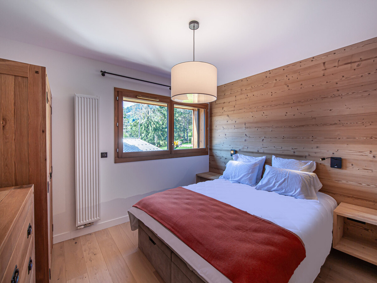 Appartement chic alpin 3 chambres avec balcon à Megève - Photo 7