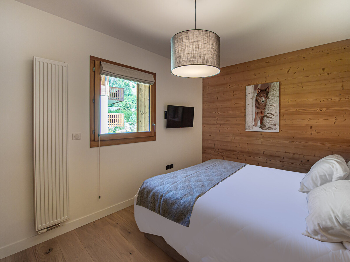 Appartement chic alpin 3 chambres avec balcon à Megève - Photo 11