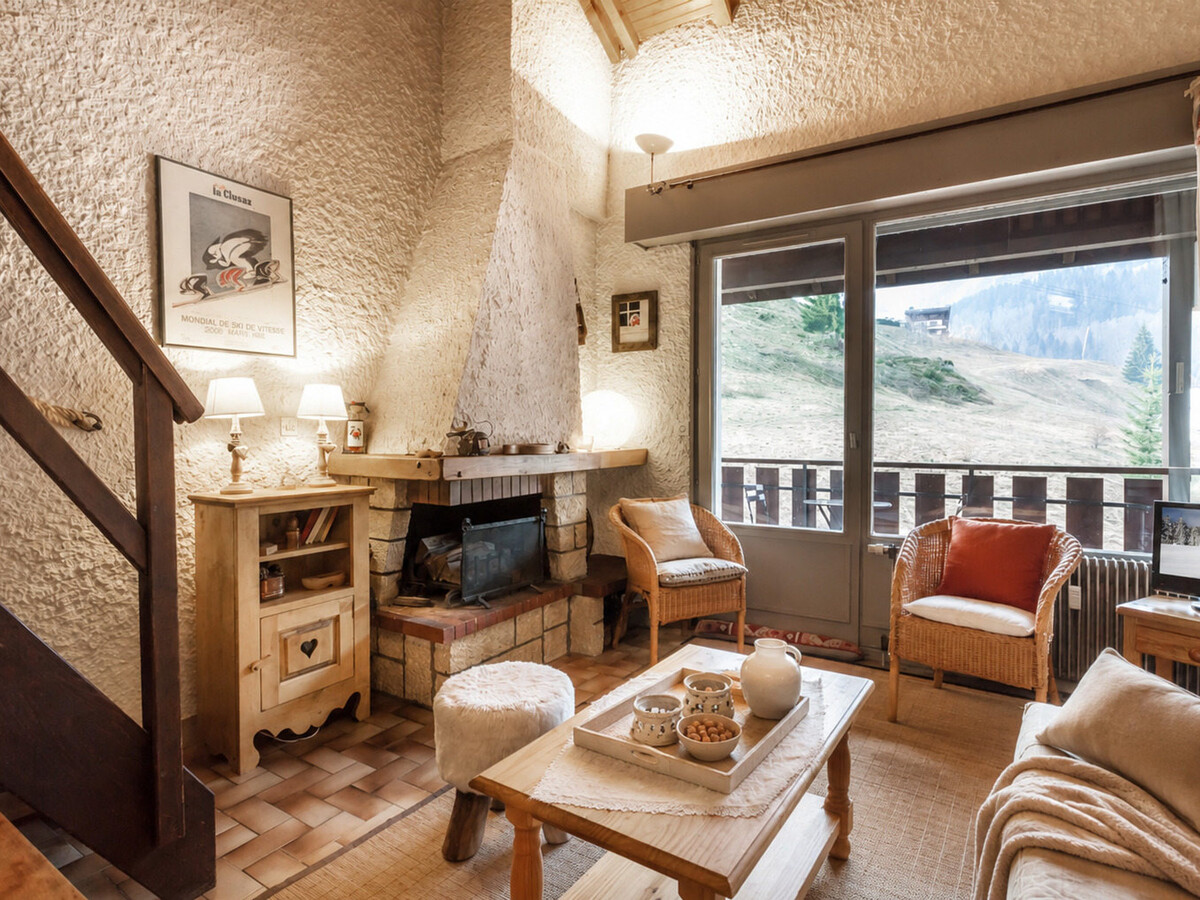 Aigles Penez, appartement 55 m² centre La Clusaz, skis aux pieds - Photo 1