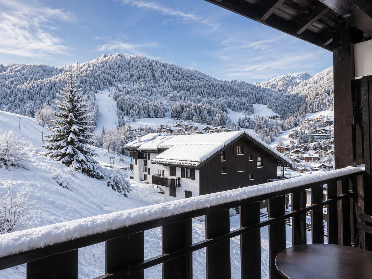 Aigles Penez, appartement 55 m² centre La Clusaz, skis aux pieds - Photo 12