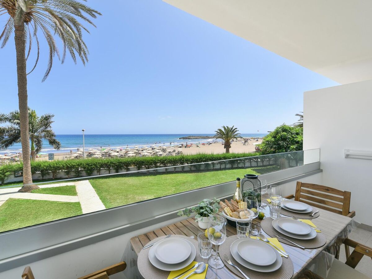 Appartement beachfront San Agustín, vue mer panoramique - Photo 18